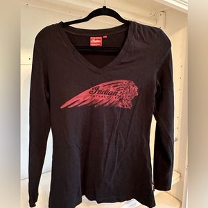 Indian Motorcycle Long Sleeve Shirt S